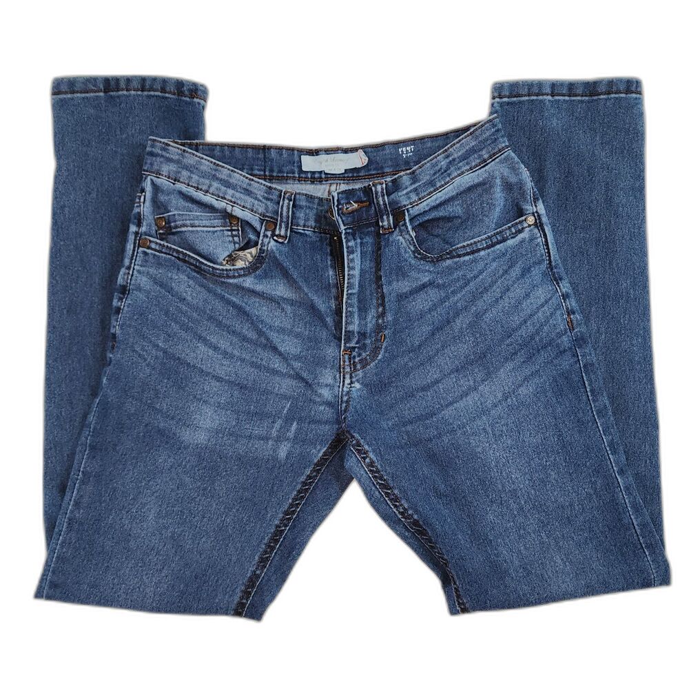 English Laundry Denim Mid-Rise Straight Leg Jeans Sz 30 x 30